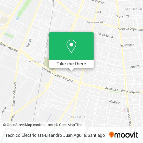 Técnico Electricista-Lisandro Juan Aguila map