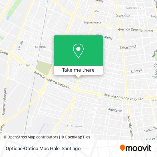 Opticas-Óptica Mac Hale map
