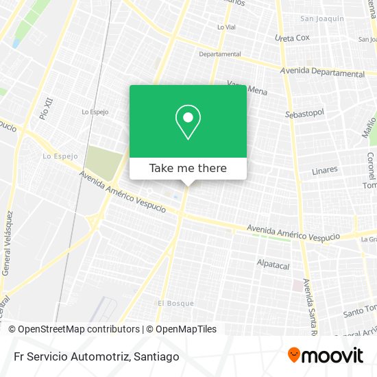 Fr Servicio Automotriz map
