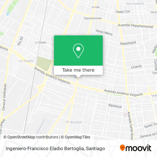 Ingeniero-Francisco Eladio Bertoglia map