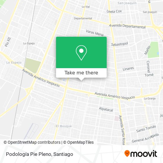 Podología Pie Pleno map