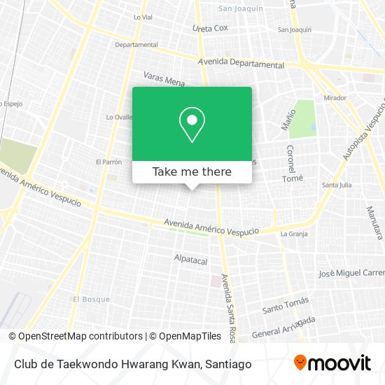 Club de Taekwondo Hwarang Kwan map