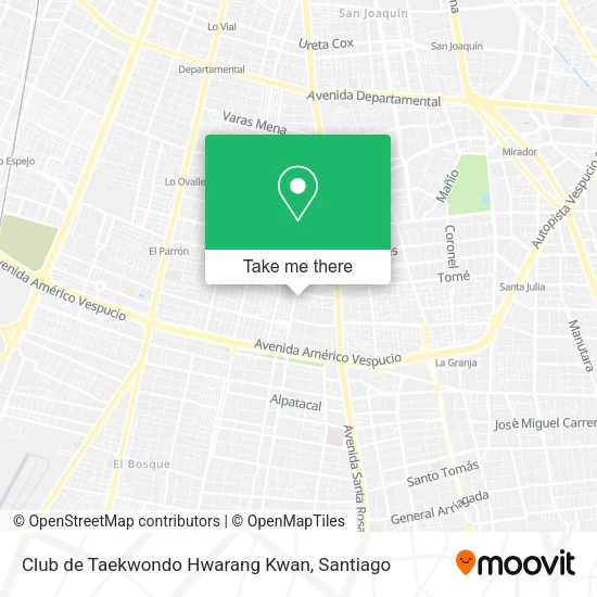 Club de Taekwondo Hwarang Kwan map