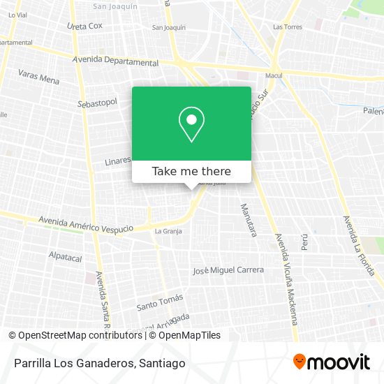 Parrilla Los Ganaderos map
