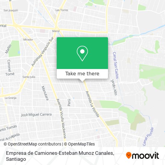 Empresa de Camiones-Esteban Munoz Canales map