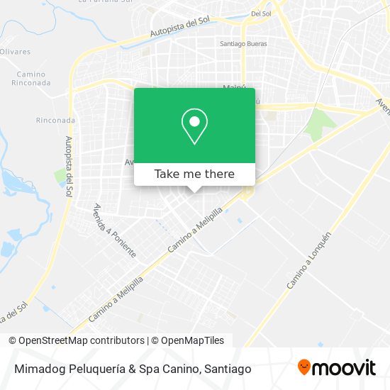 Mapa de Mimadog Peluquería & Spa Canino