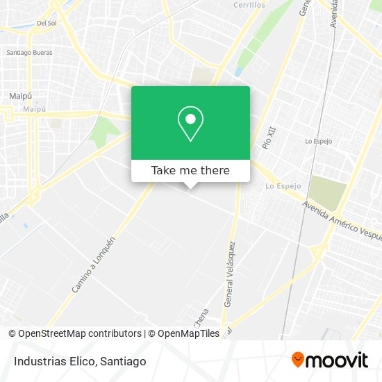 Industrias Elico map