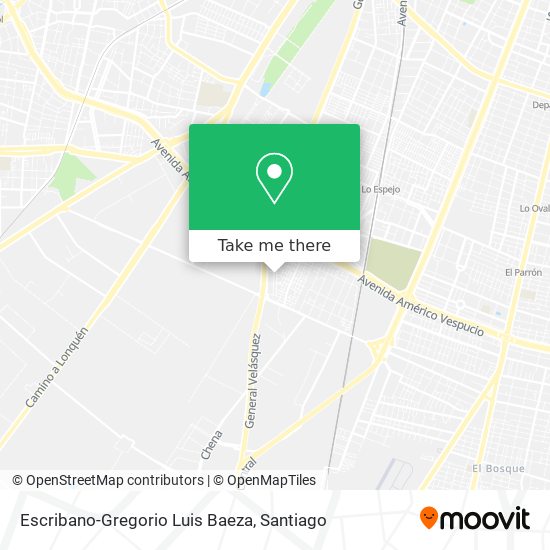 Escribano-Gregorio Luis Baeza map