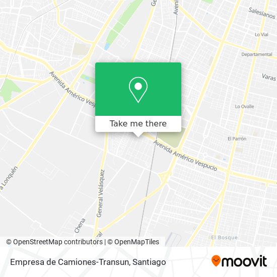 Empresa de Camiones-Transun map