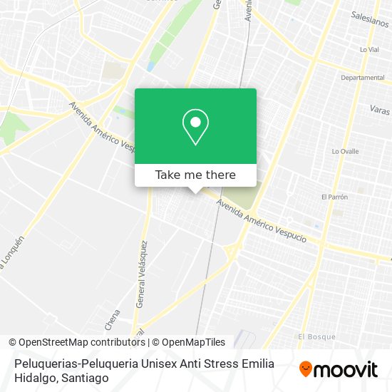 Peluquerias-Peluqueria Unisex Anti Stress Emilia Hidalgo map