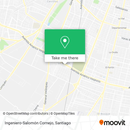 Ingeniero-Salomón Cornejo map