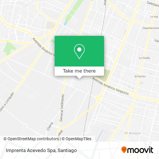 Imprenta Acevedo Spa map