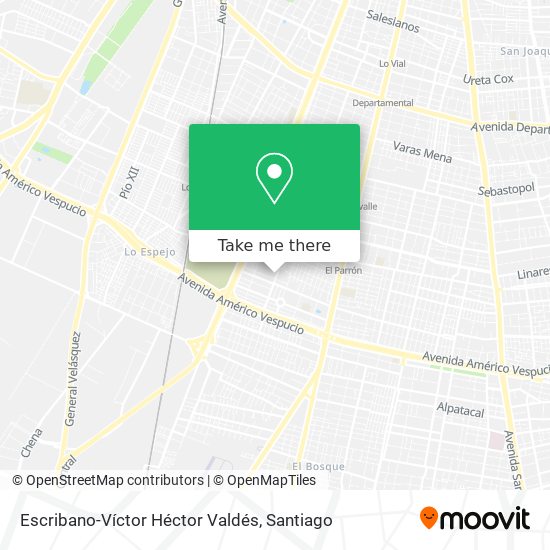 Escribano-Víctor Héctor Valdés map