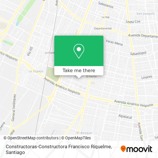 Constructoras-Constructora Francisco Riquelme map
