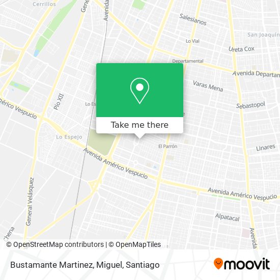 Mapa de Bustamante Martinez, Miguel