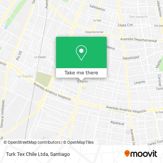 Turk Tex Chile Ltda map