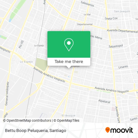 Bettu Boop Peluqueria map