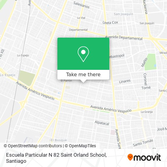 Escuela Particular N 82 Saint Orland School map