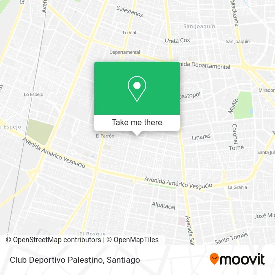Club Deportivo Palestino map