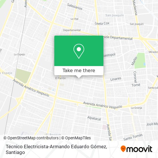 Mapa de Técnico Electricista-Armando Eduardo Gómez