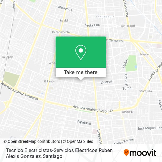 Tecnico Electricistas-Servicios Electricos Ruben Alexis Gonzalez map