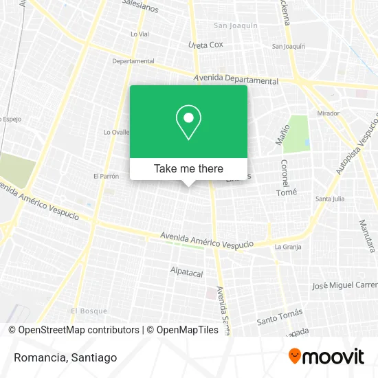 Romancia map