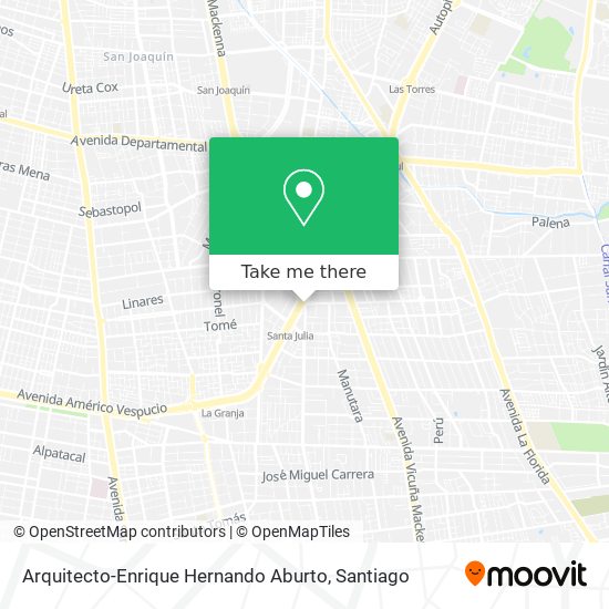 Arquitecto-Enrique Hernando Aburto map