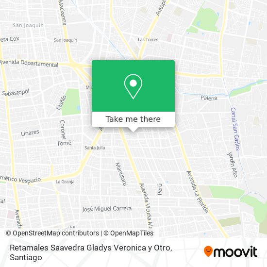 Retamales Saavedra Gladys Veronica y Otro map