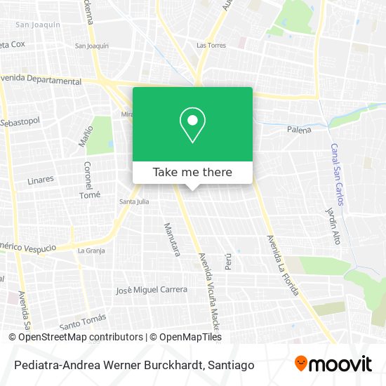 Pediatra-Andrea Werner Burckhardt map