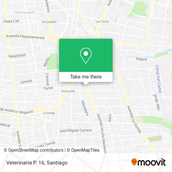Veterinaria P. 16 map