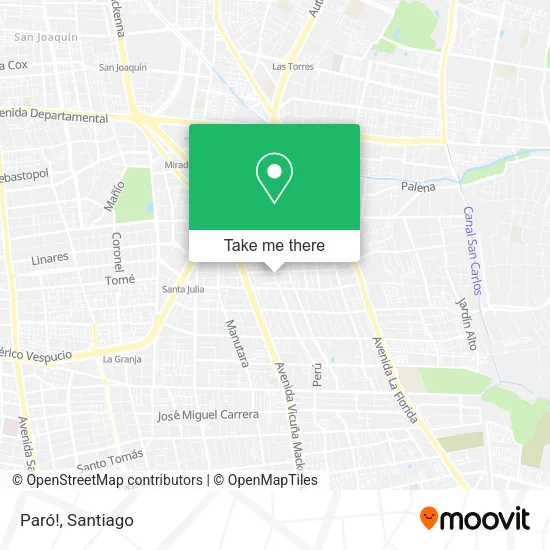 Paró! map