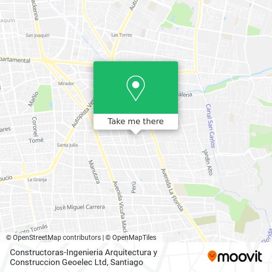 Constructoras-Ingenieria Arquitectura y Construccion Geoelec Ltd map