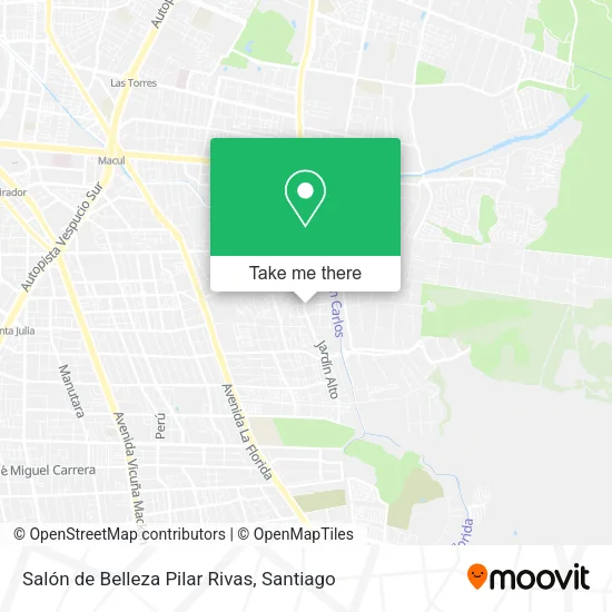 Salón de Belleza Pilar Rivas map