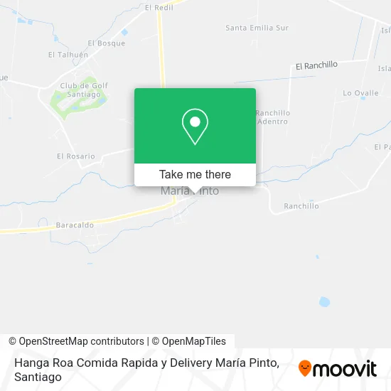 Hanga Roa Comida Rapida y Delivery María Pinto map