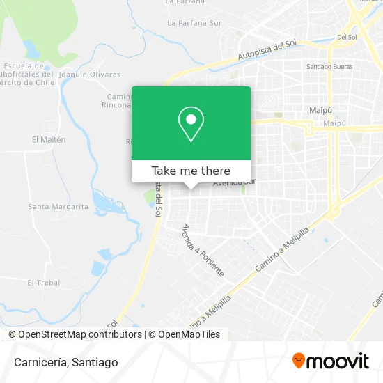 Carnicería map