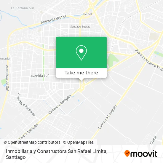 Inmobiliaria y Constructora San Rafael Limita map