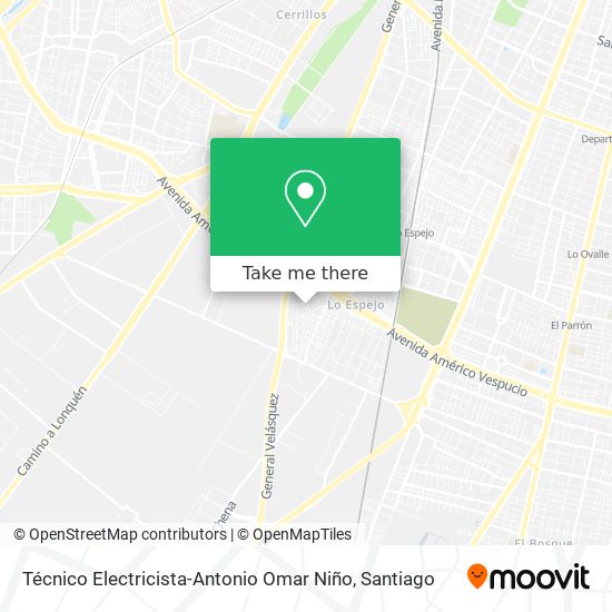 Técnico Electricista-Antonio Omar Niño map