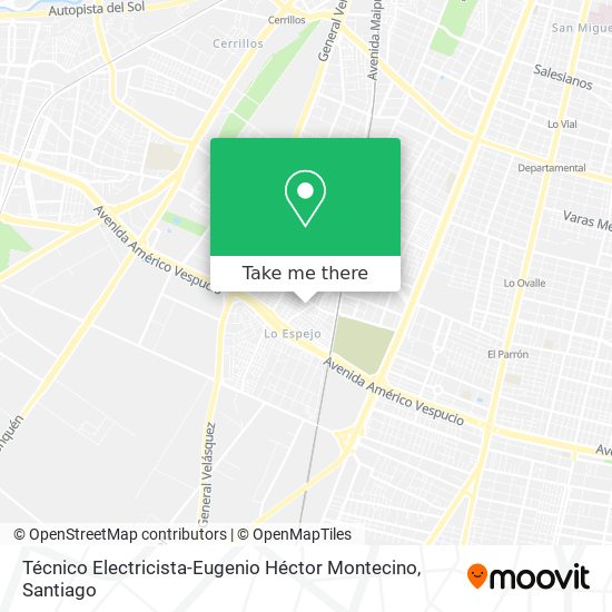 Mapa de Técnico Electricista-Eugenio Héctor Montecino