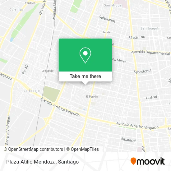 Plaza Atilio Mendoza map