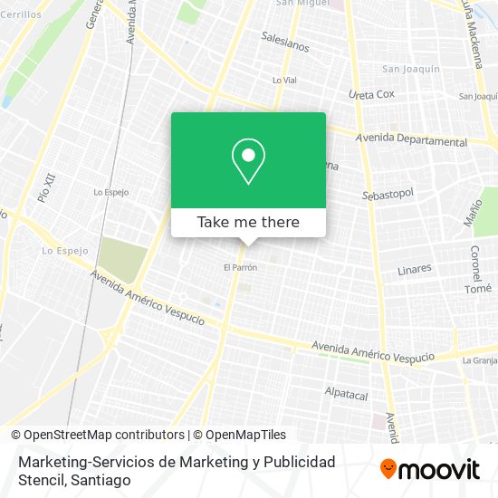 Marketing-Servicios de Marketing y Publicidad Stencil map