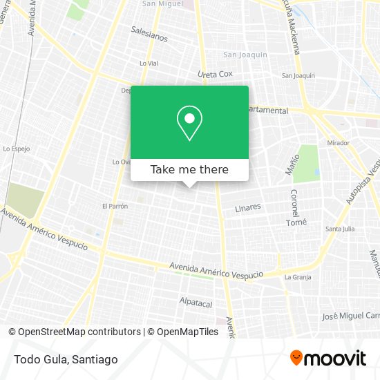 Todo Gula map