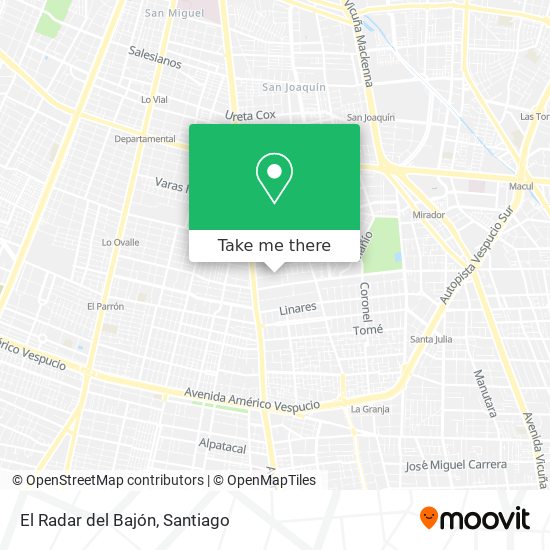 El Radar del Bajón map
