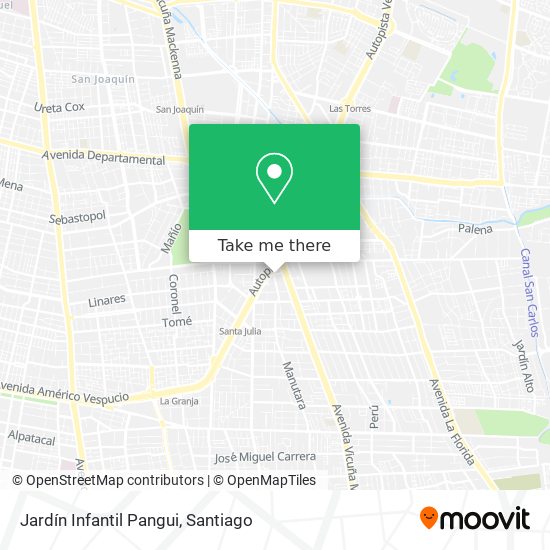 Jardín Infantil Pangui map