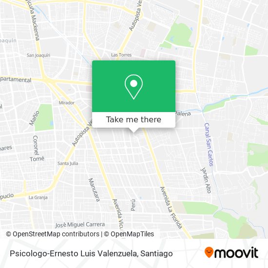 Mapa de Psicologo-Ernesto Luis Valenzuela