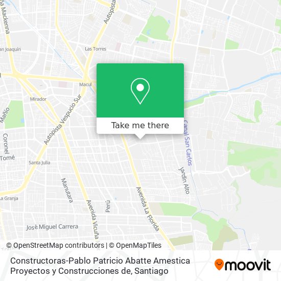 Mapa de Constructoras-Pablo Patricio Abatte Amestica Proyectos y Construcciones de