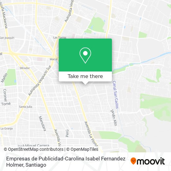 Empresas de Publicidad-Carolina Isabel Fernandez Holmer map