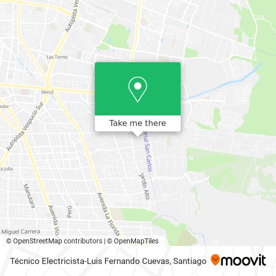 Técnico Electricista-Luis Fernando Cuevas map