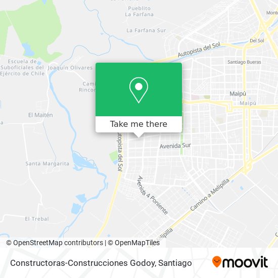 Constructoras-Construcciones Godoy map