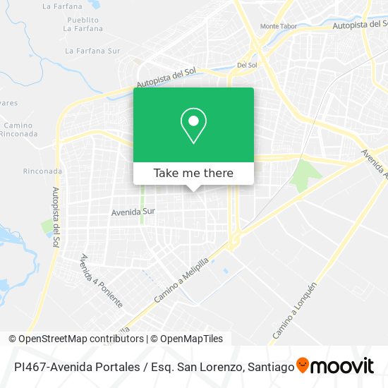 PI467-Avenida Portales / Esq. San Lorenzo map