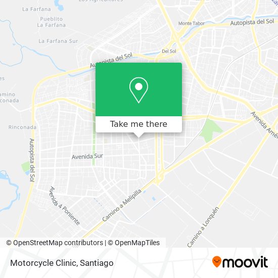 Mapa de Motorcycle Clinic